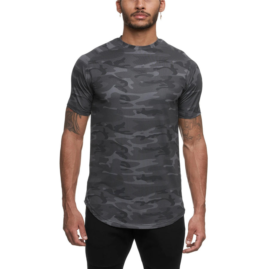 Camouflage Gym T-Shirt